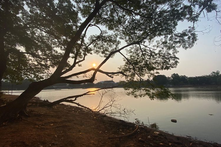 sunset danau cavalio