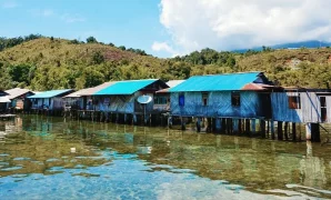 desa terapung papua