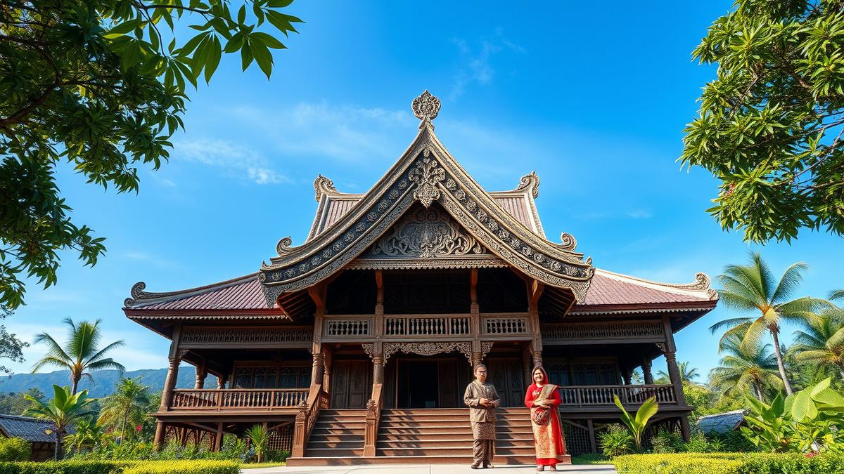 menginap di suku lampung