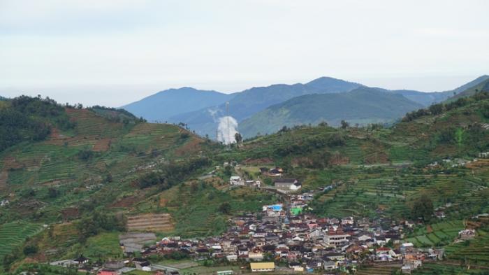 desa tanpa jam pegunungan dieng
