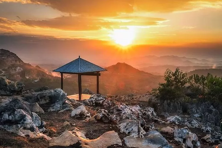 merah senja di lembang
